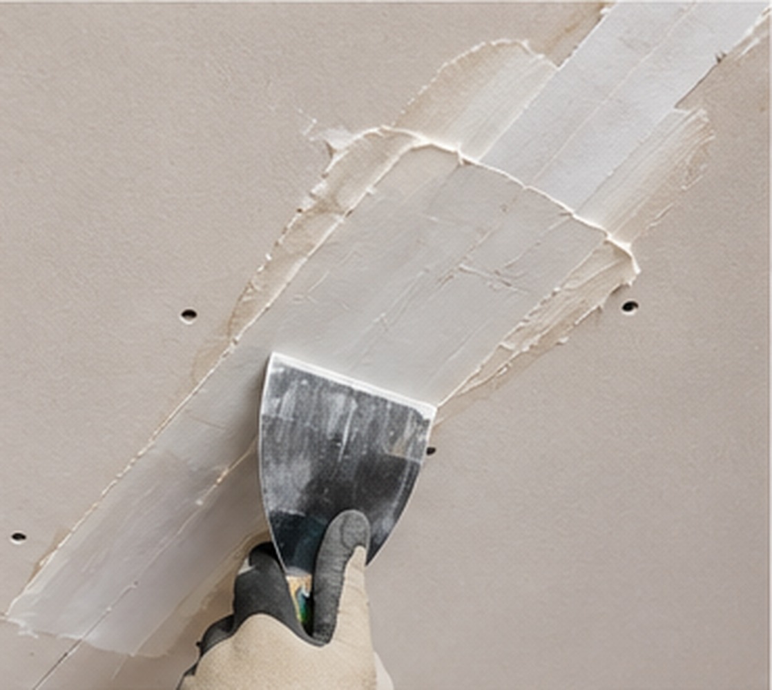 Drywall ceiling repair